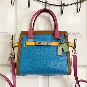 Authentic never used coach swagger 21 bag